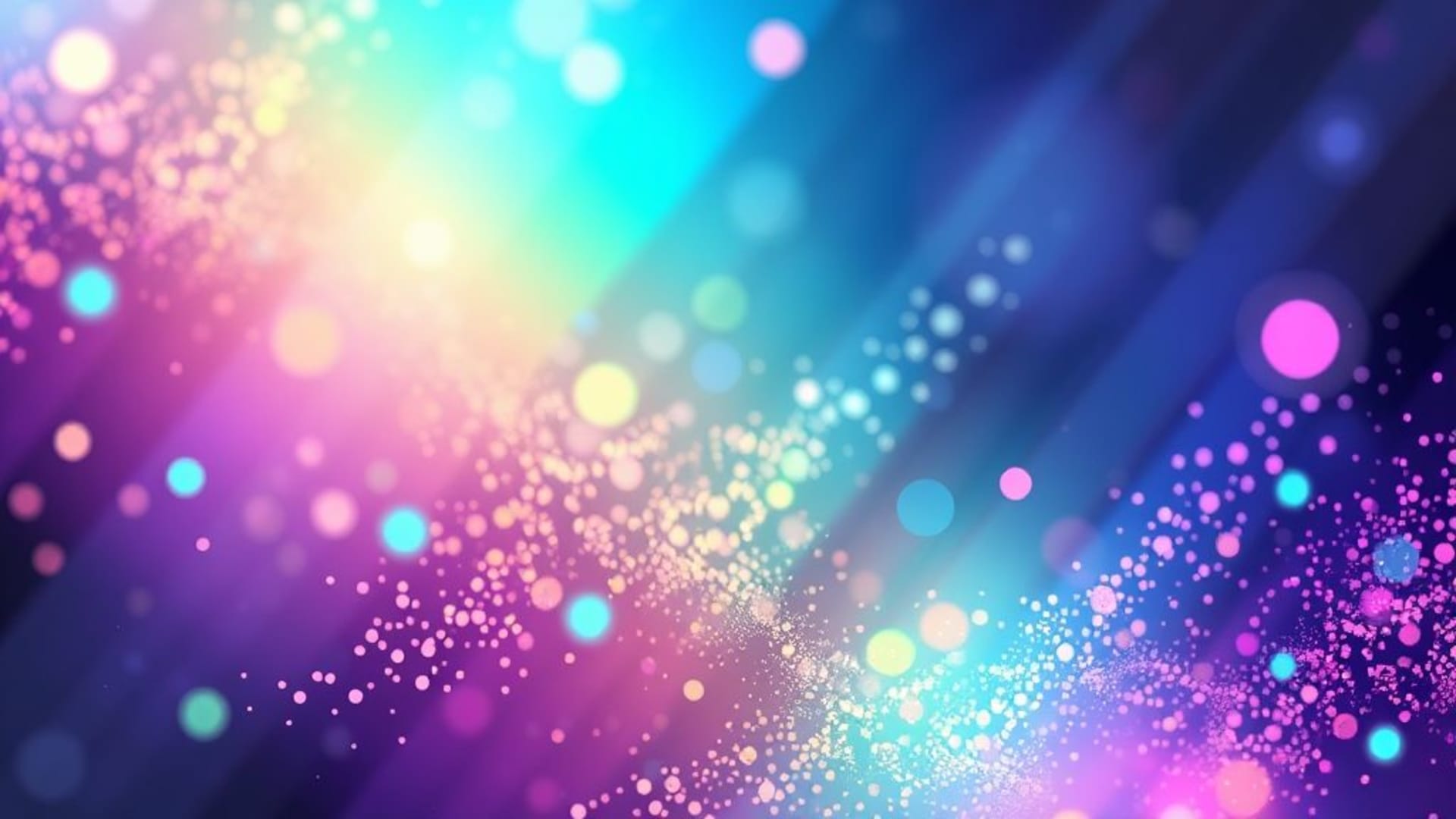 fond ecran holographique abstrait particules brillant éclat spectre couleur dérive art numérique