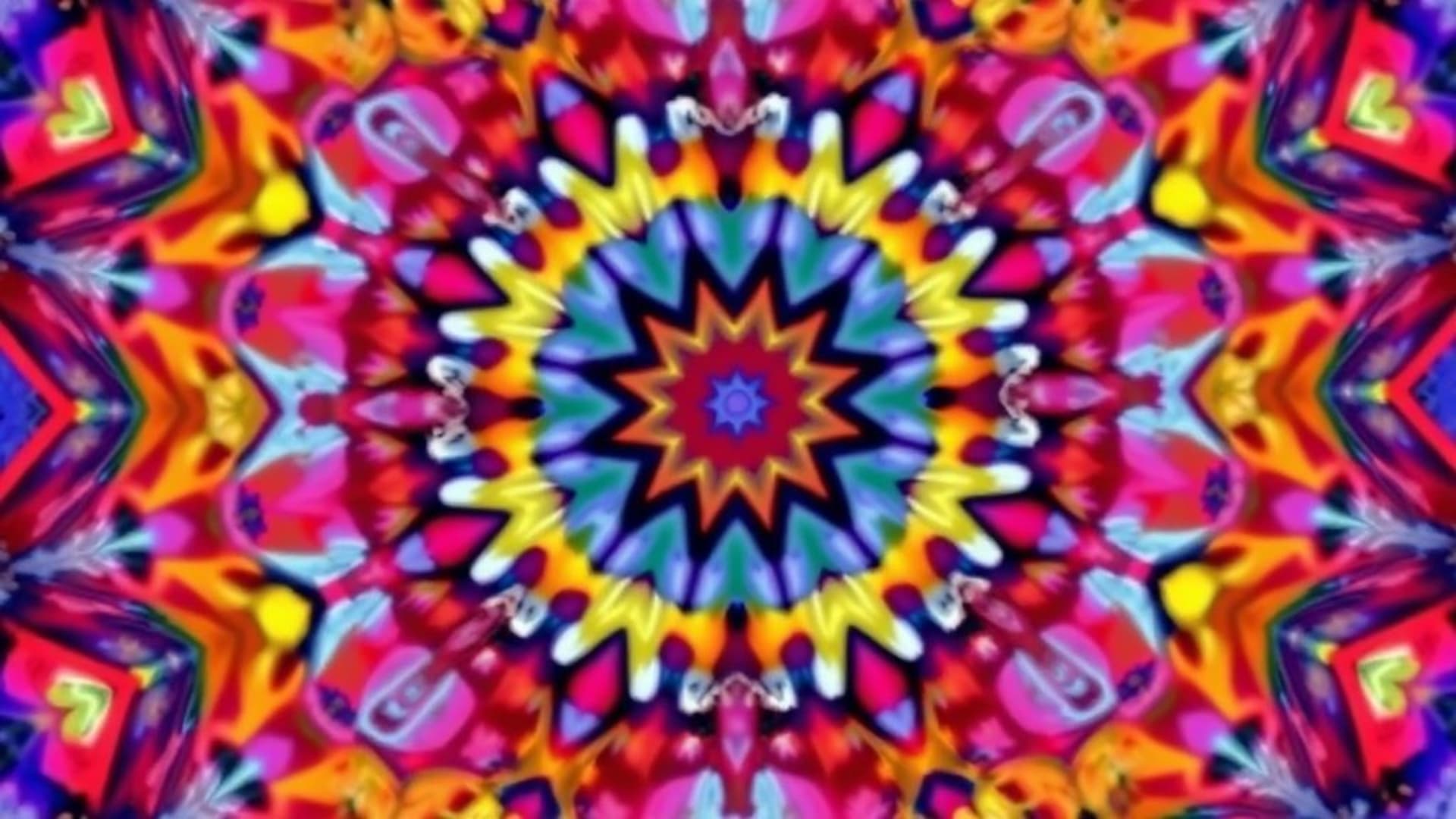 art fractal mandala symétrie kaléidoscope coloré géométrique fond ecran tessellations motif complexe