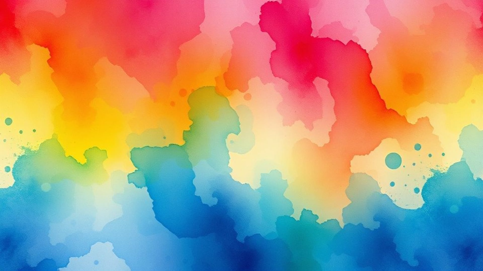 éclaboussure de peinture à l'aquarelle artistique dégradés colorés traits abstraits fond vibrant fond ecran tendance