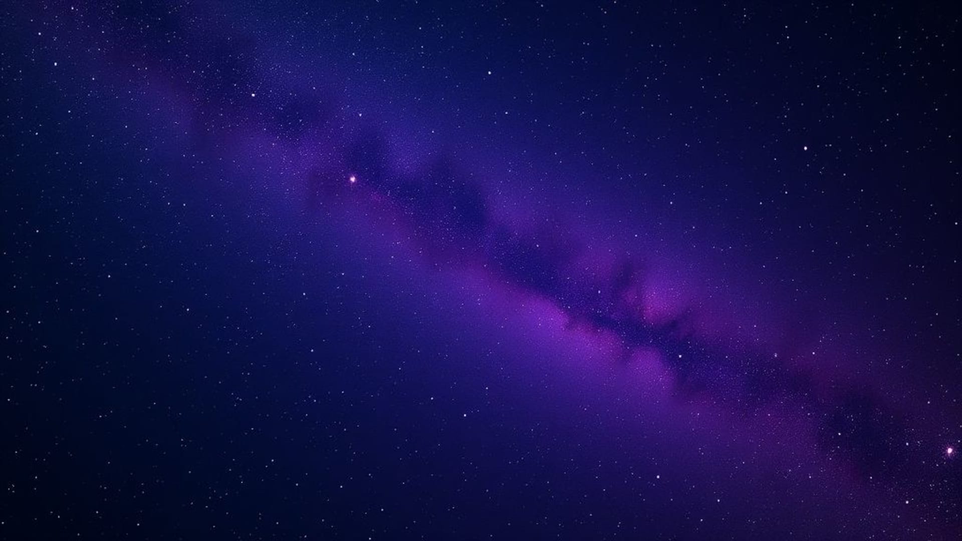 dégradé de nébuleuse inspirée de l'espace cosmos violet foncé bleu brillant étoiles fond d'écran motivation