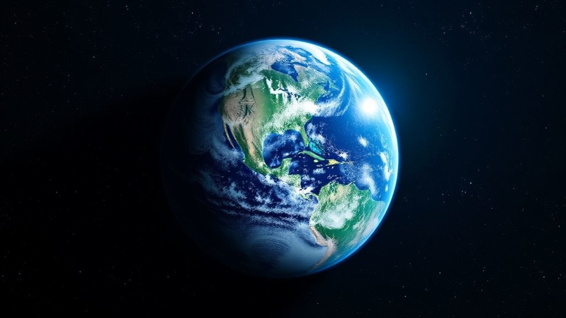 terre depuis l'espace marbré bleu planète Terre fond d'écran haute résolution satellite