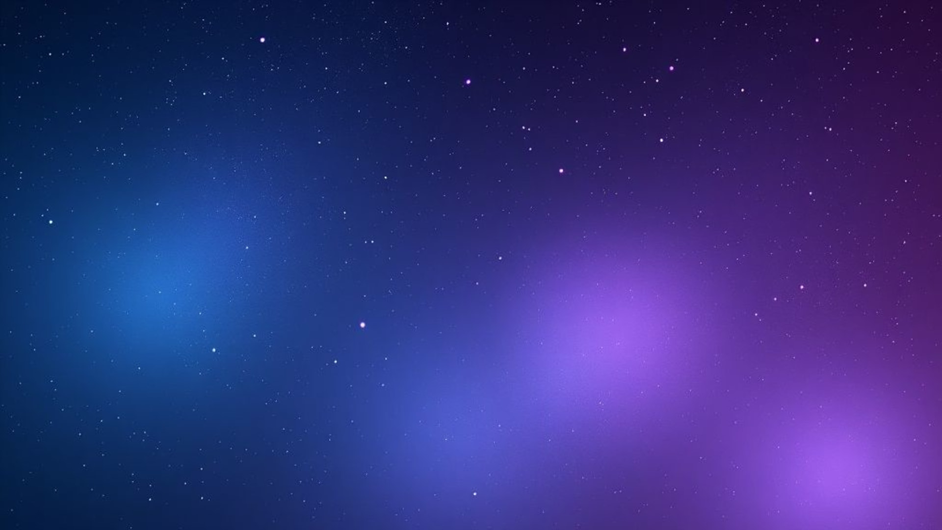 Une nébuleuse spatiale chaleureuse dégradée bleu foncé violet étoiles rêveuse galaxie cosmique