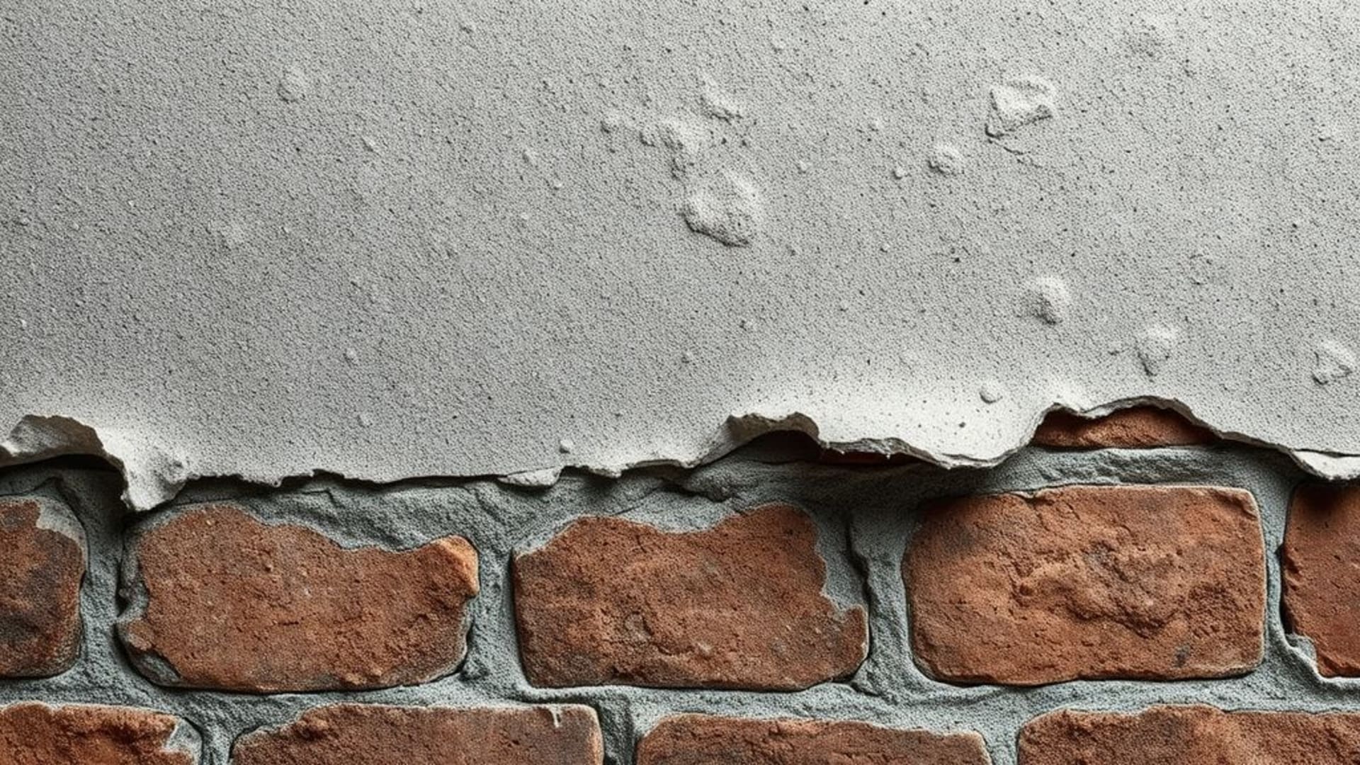 texture macro du béton en grunge industriel mur surface rugueuse gros plan brique peeling fond ecran