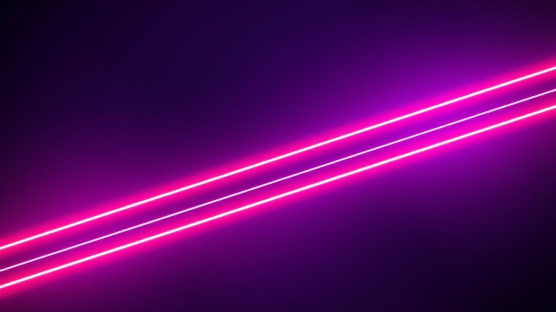Lignes géométriques en dégradé abstrait néon, éclat de néon, formes géométriques, lueur de néon, dégradé sombre, futuriste, minimaliste, fond ecran