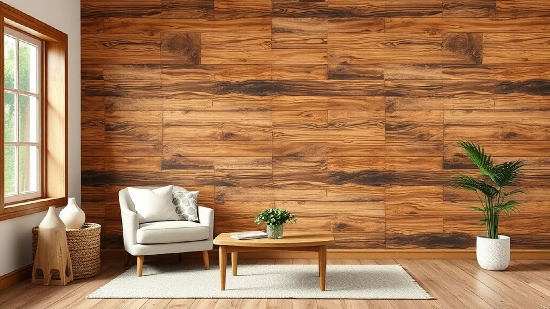 fond ecran rustique à motif bois grainé pour salon de ferme chaleureuse marron naturel texture