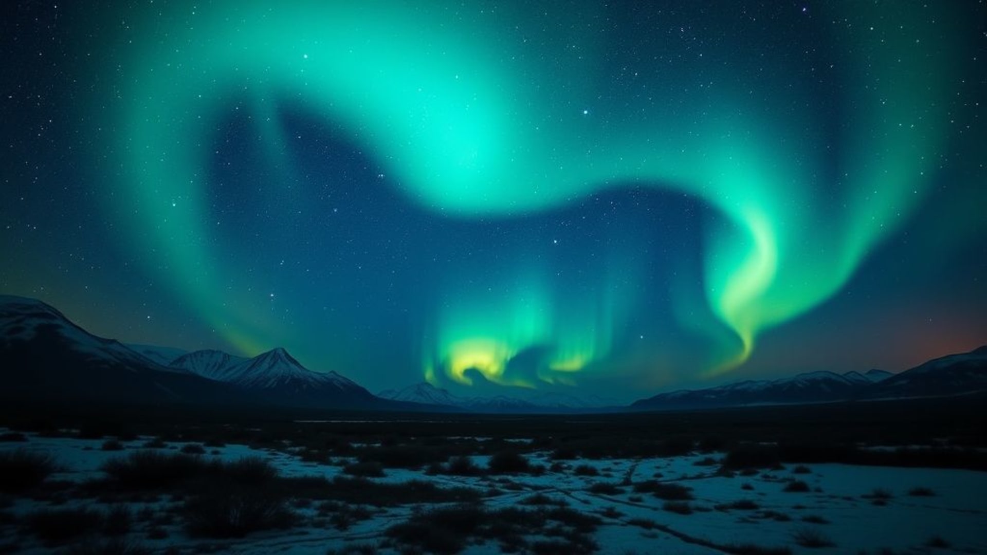 galactic weather meteor shower cosmic dust aurora borealis landscape wallpaper