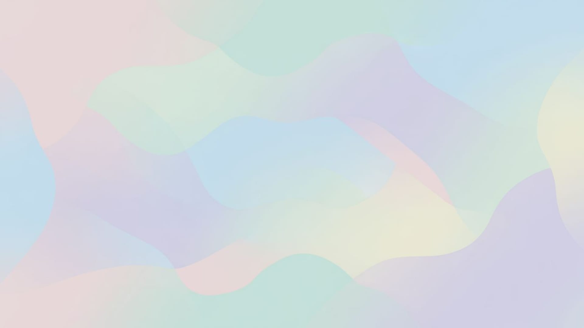fond ecran aérien avec dégradé pastel doux et formes abstraites, minimaliste, des couleurs calmes et douces.