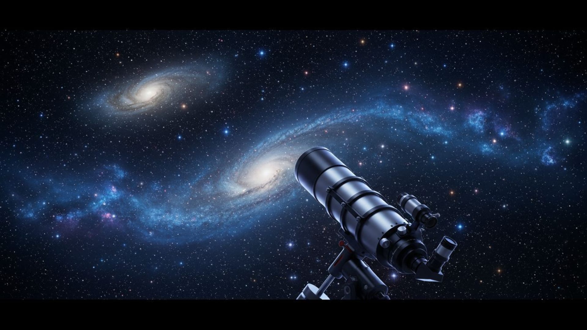 espace, nébuleuse, galaxie, étoiles, télescope, fond d'écran de bureau, cosmique, bleu foncé, violet, lueur