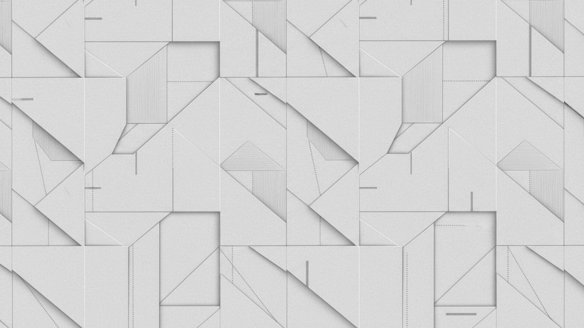 Texture monochrome minimaliste lignes géométriques fond ecran abstrait ombres subtiles gris clair blanc