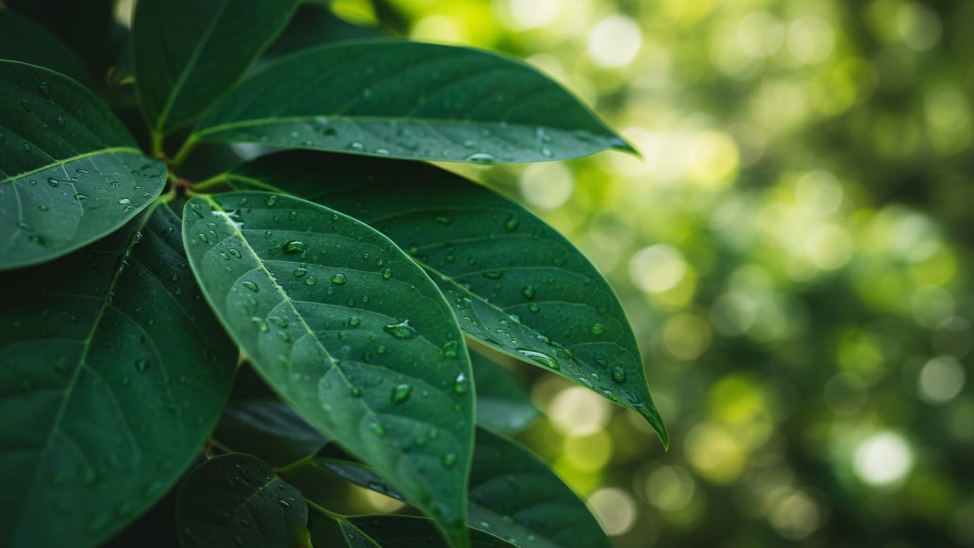 première planète de plantes botanique feuilles macro texture vert émeraude douceur flou lumière naturelle fond