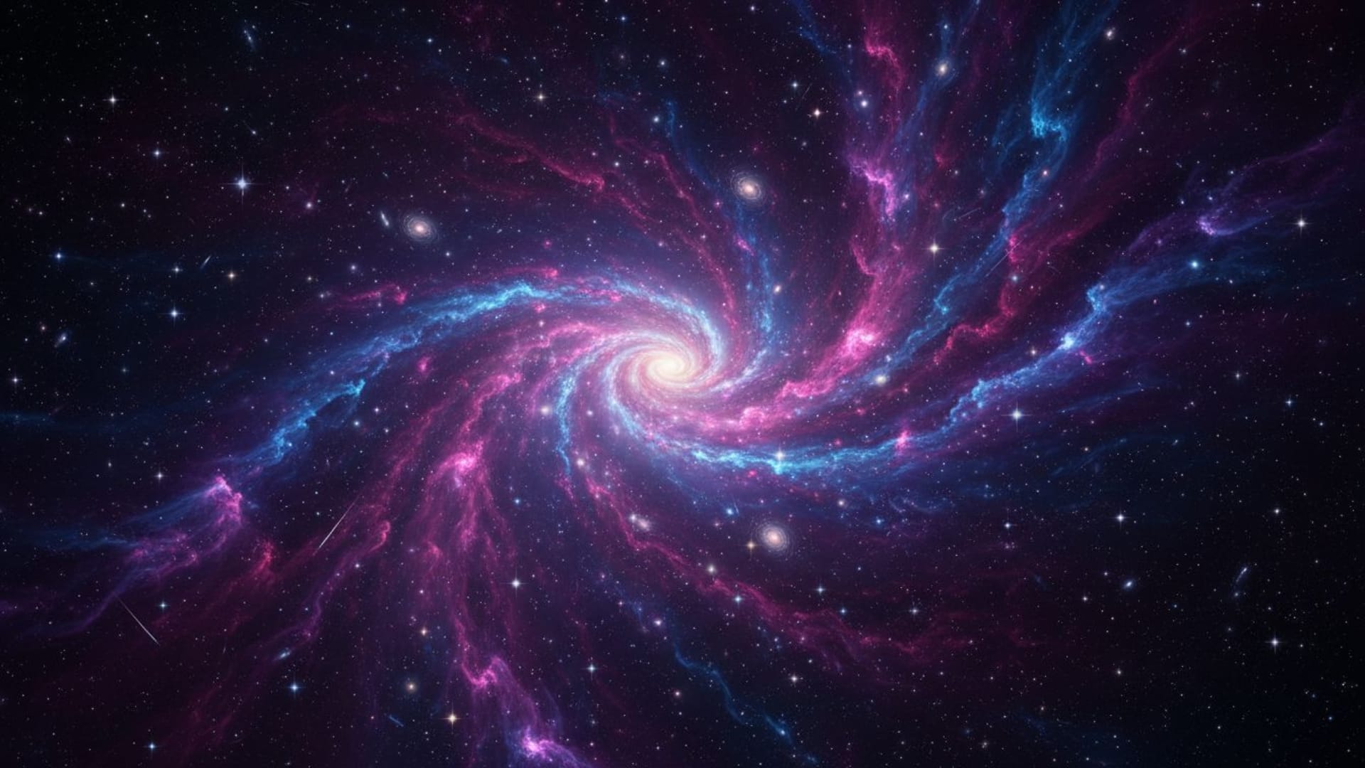 Espace nébuleuse étoiles galaxie cosmos foncé violet rose bleu fond ecran cosmique
