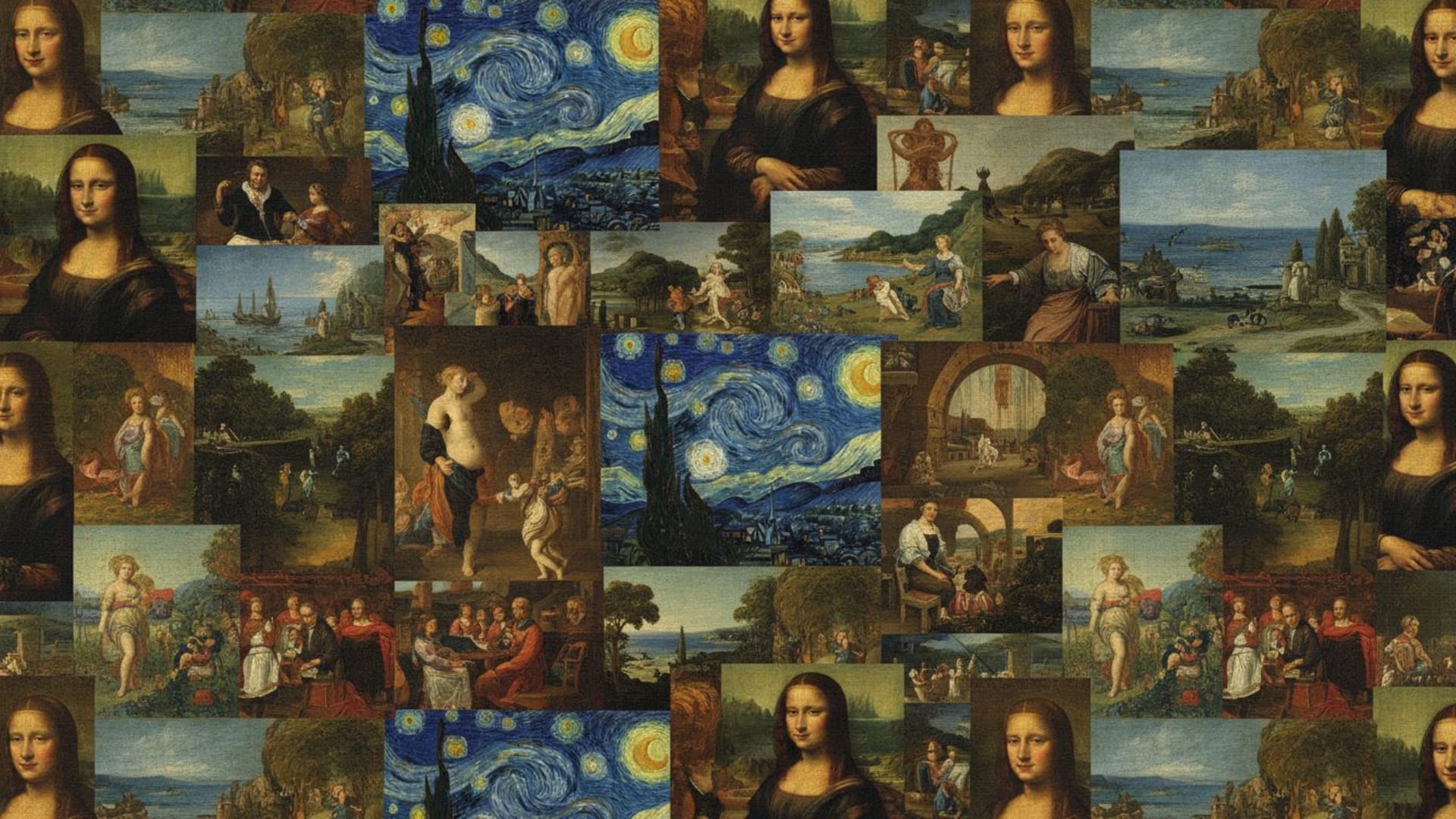 peinture musée d'art classique fond ecran texture toile impression haute résolution bureau téléchargement