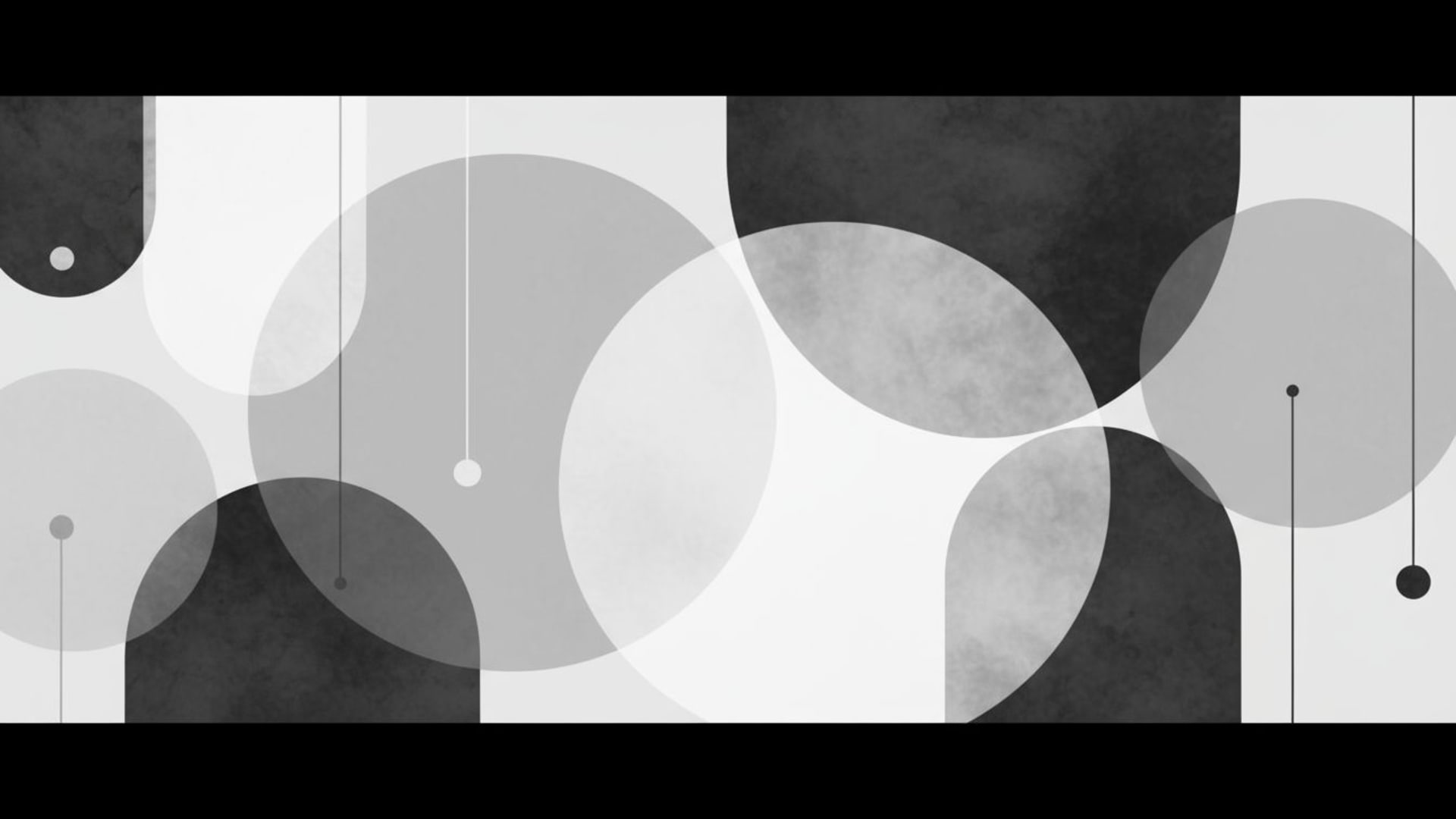 minimalisme zen calme monochrome nuances de gris formes simples fond ecran design épuré