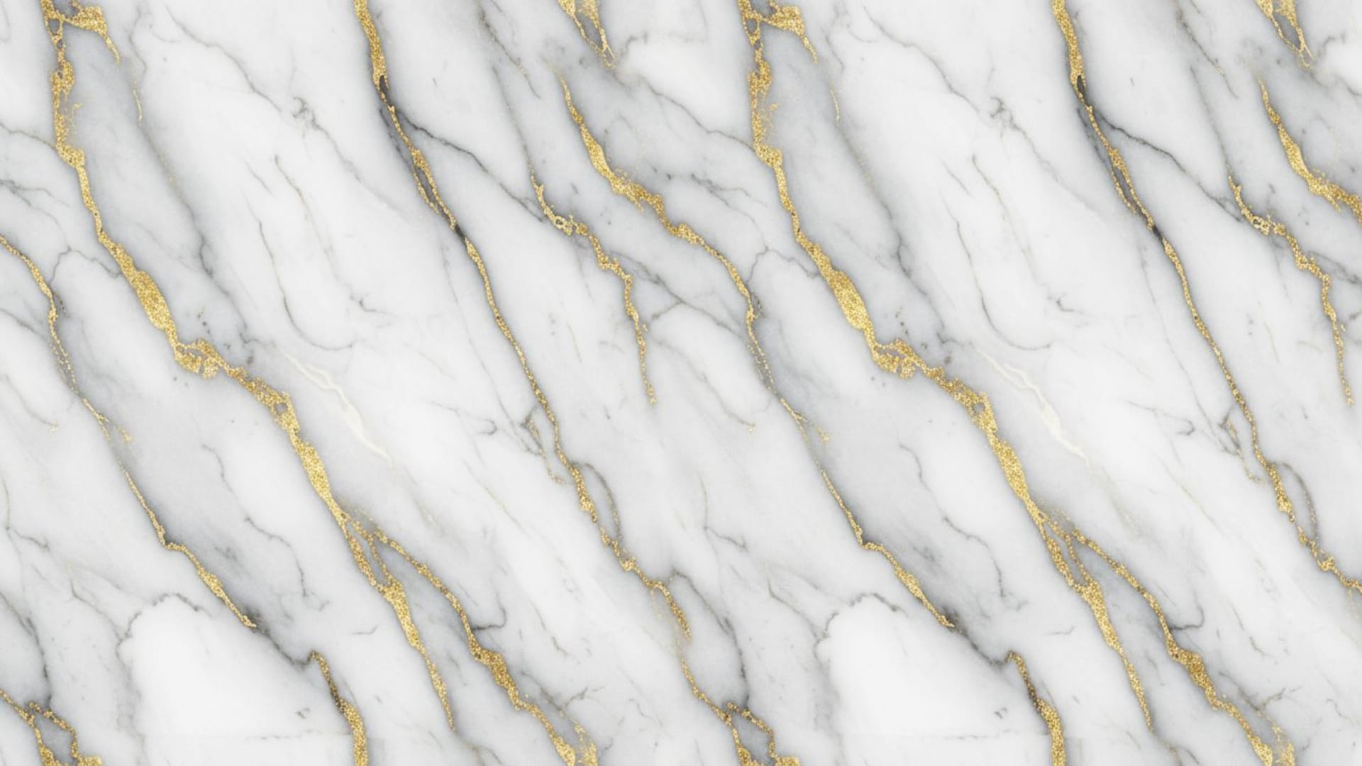 Motif marbre texture sans couture luxe blanc gris veines dorées fond ecran gros plan
