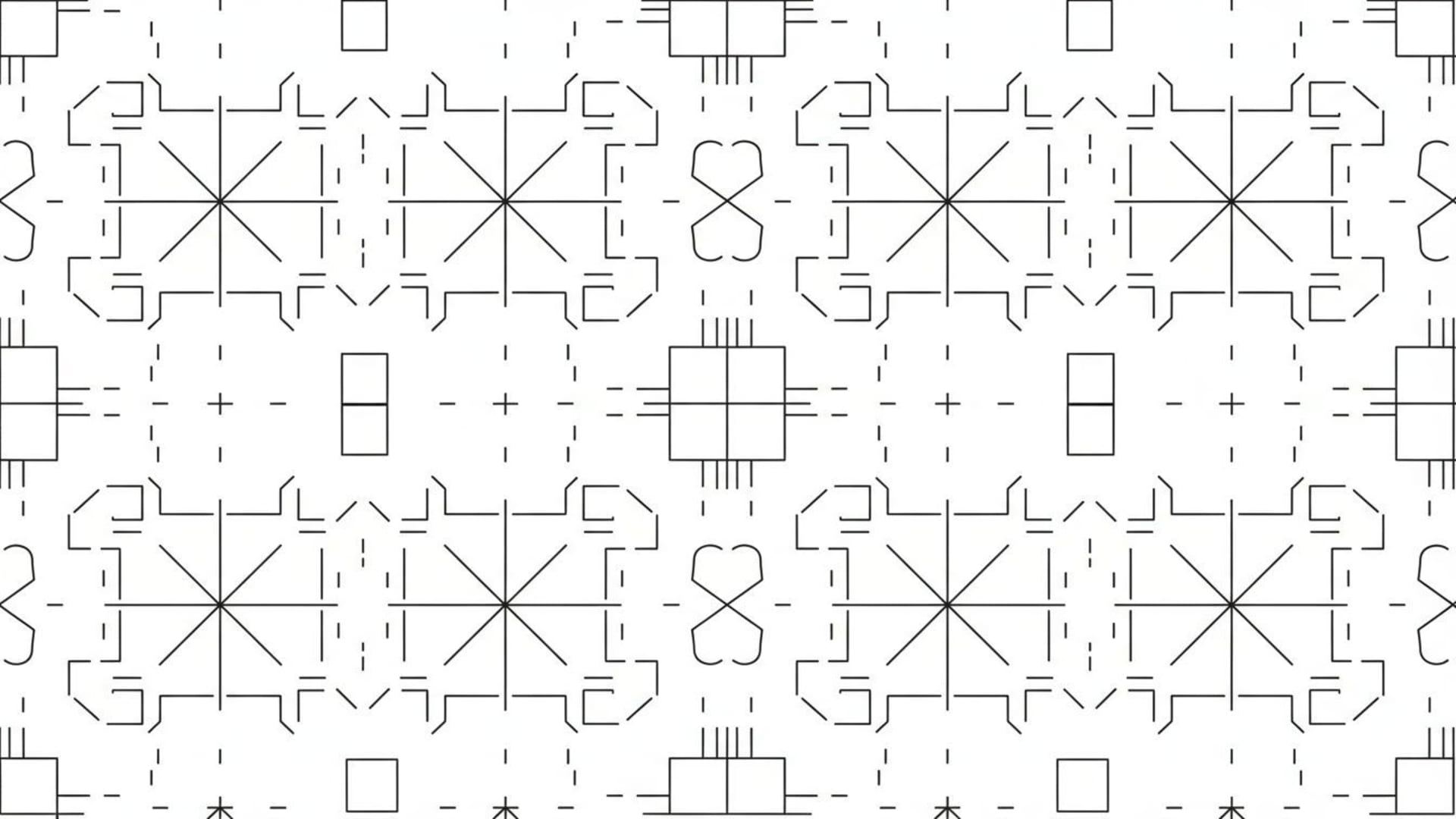 art noir et blanc minimaliste avec lignes formes simples fond monochrome propre