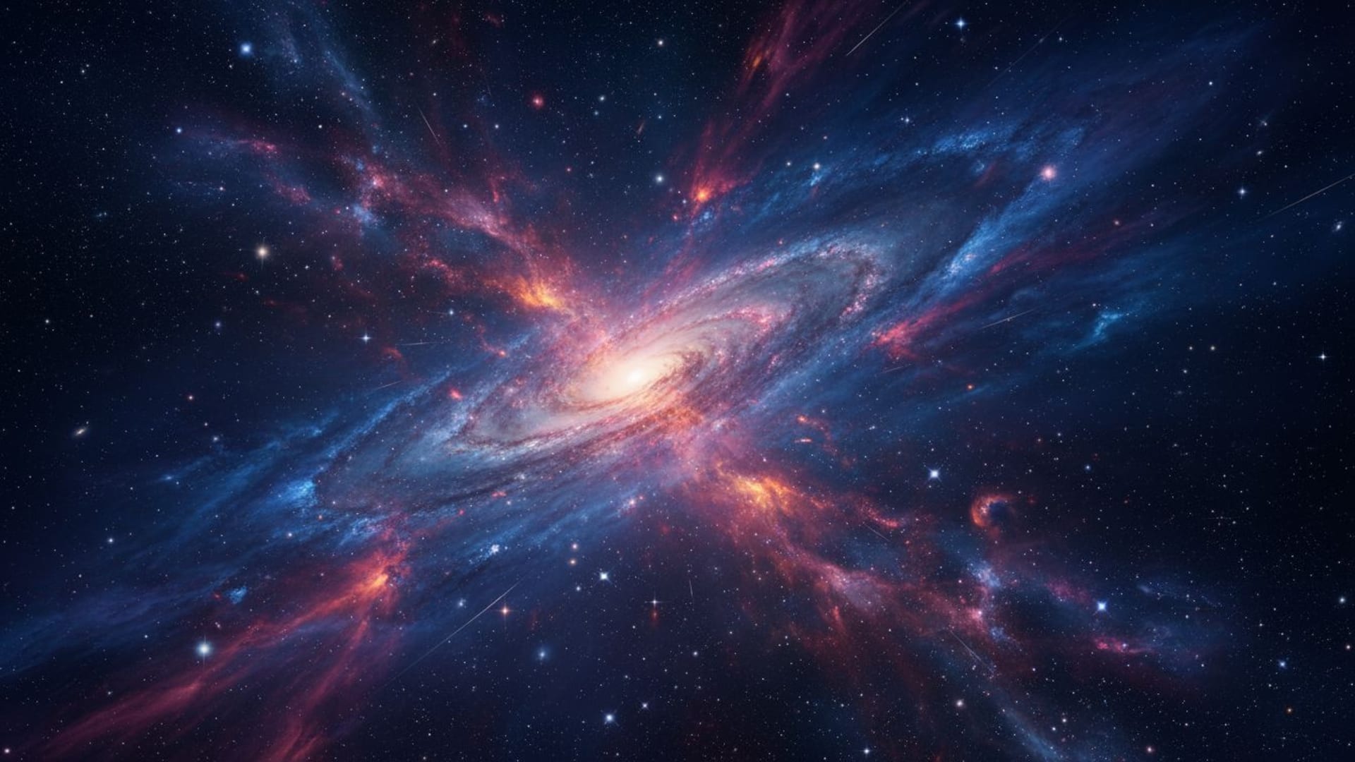 nébuleuse spatiale étoiles galaxie cosmos abstrait fond d'écran haute résolution 4k
