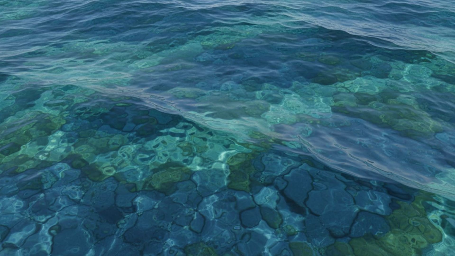 texture d'eau ondeuse abstraite en bleu vert pierre océanique fond ecran mouvement subtil