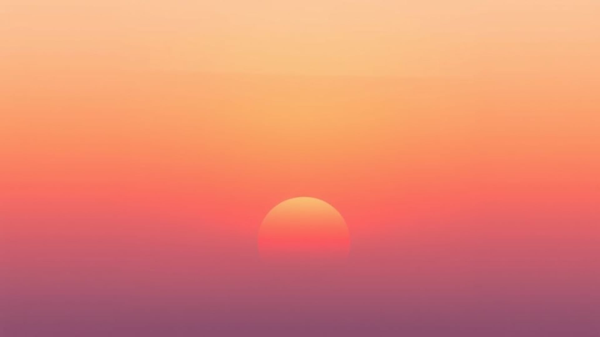 coucher de soleil, dégradé, chaud, pêche, corail, rose, lavande, crépuscule, velours, aquarelle, ciel, abstrait, mélange, apaisant, décor de fond, minimaliste, fond ecran, maison, intérieur, salon