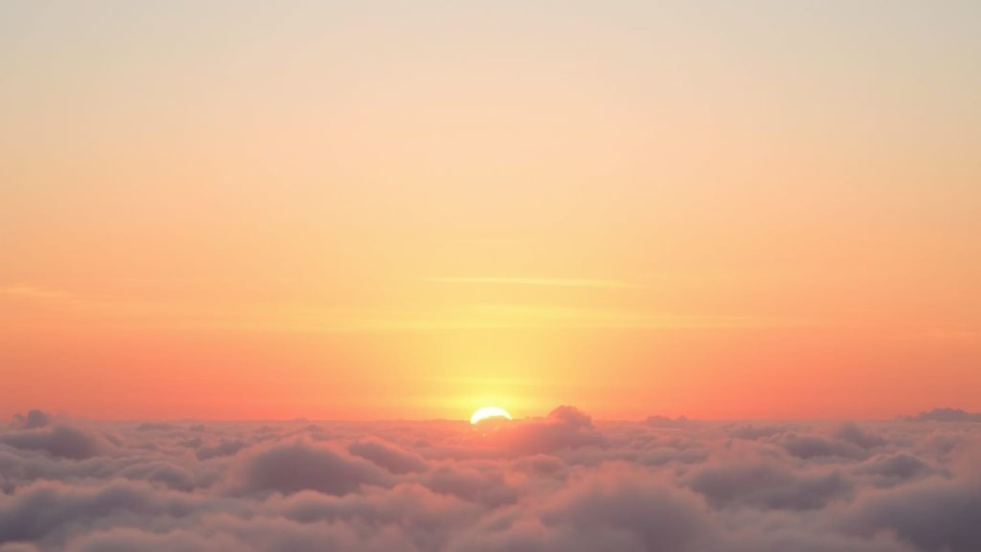 nuages pastel dégradés doux lever de soleil fond ecran d'ambiance rêveuse douce décoration