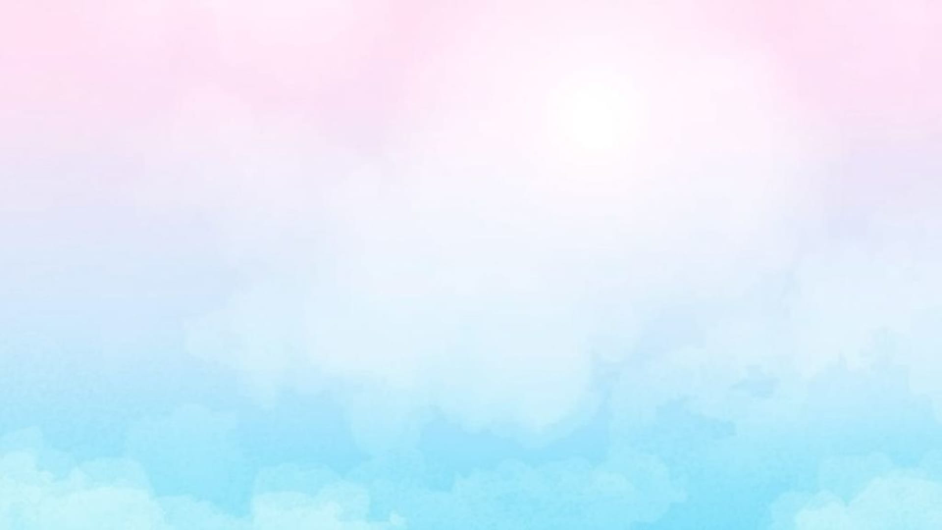 ciel en aquarelle dégradé pastel nuages soleil texture douce fond pour bureau téléphone iPhone Android fond ecran minimal esthétique rêveur