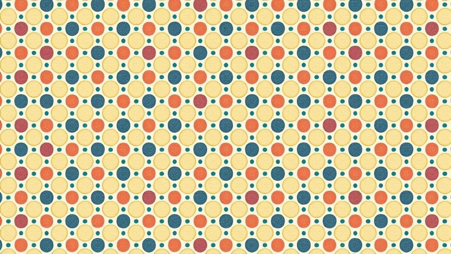 fond ecran à motifs, motif en grille géométrique sans couture, points, cercles, fond coloré, design en tuiles, moderne, minimaliste, texture, tissu, impression, mur
